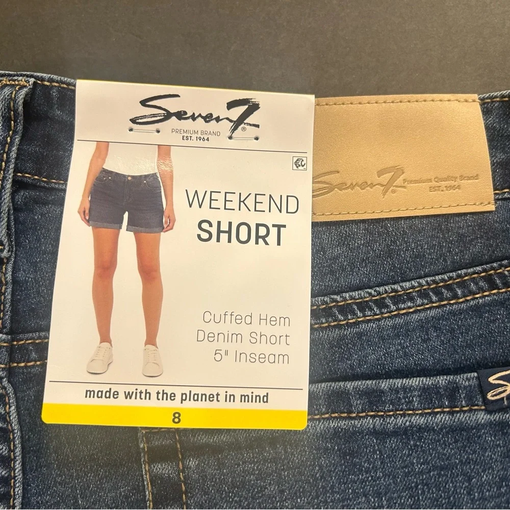 Seven7 - Women's Weekend Shorts - Size 8 - Picture 6 of 7